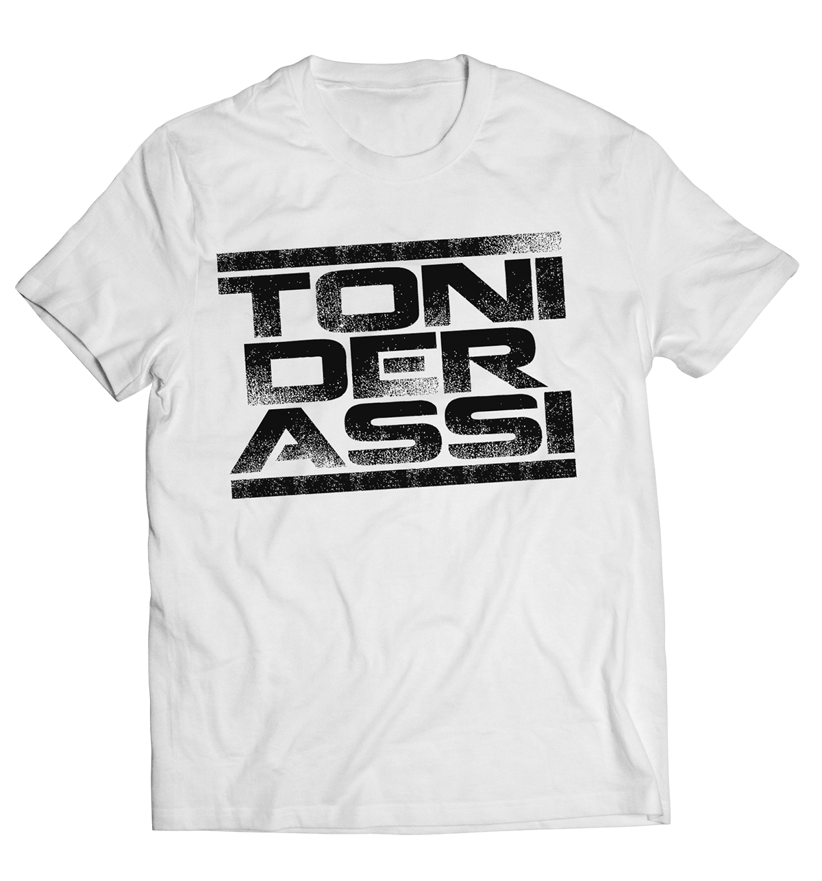 T-Shirt - Toni der Assi - Logo [weiß]