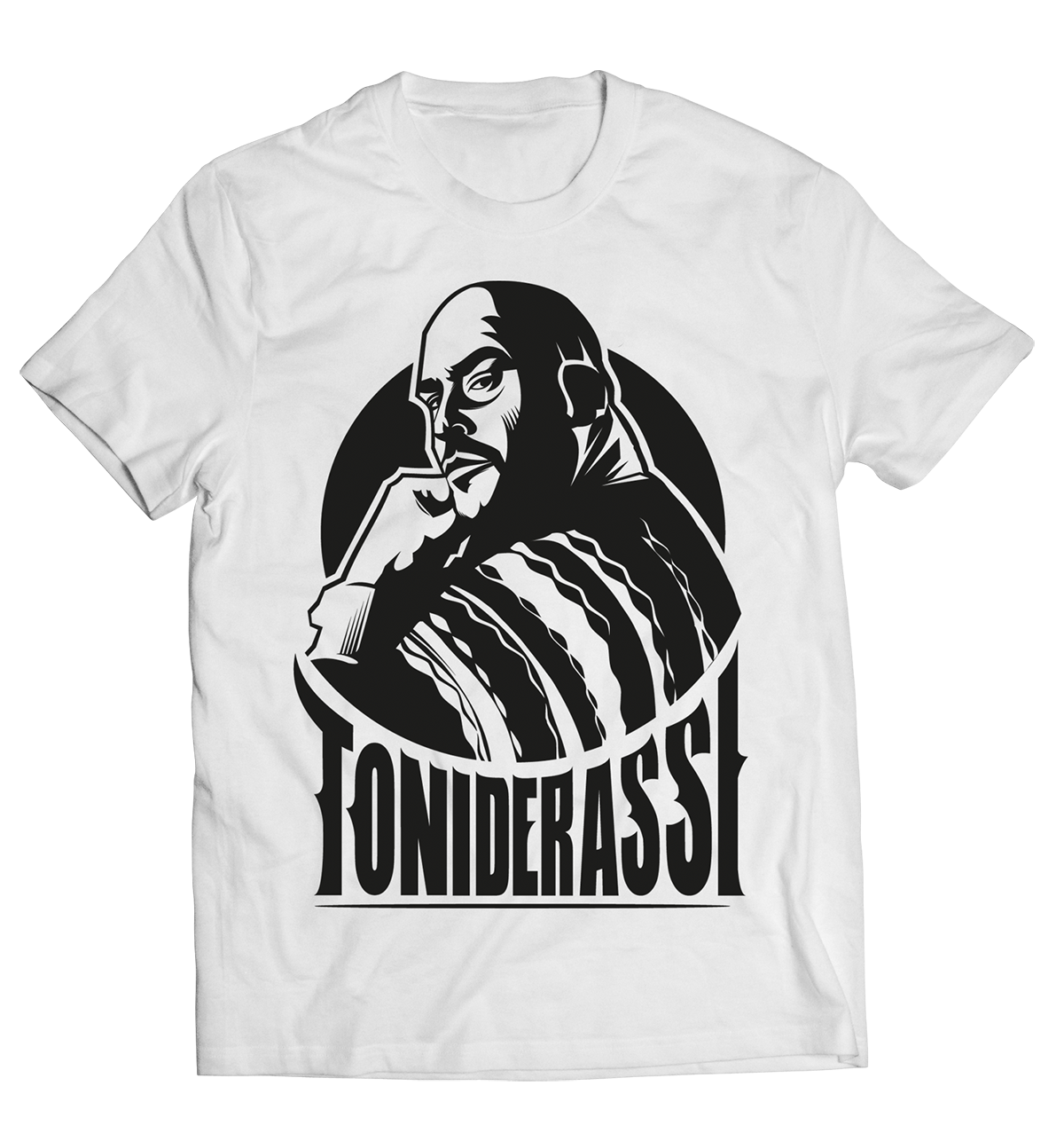 T-Shirt - Toni der Assi [weiß]
